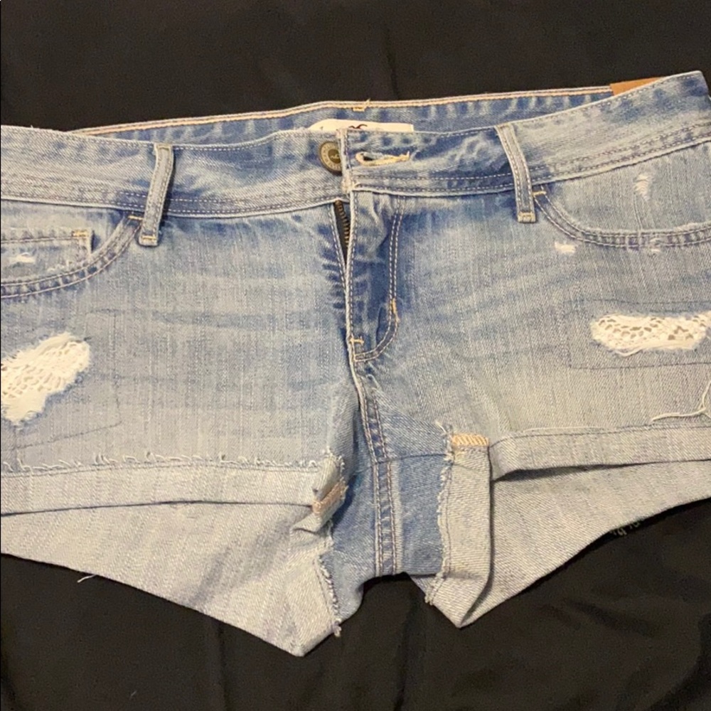 Denim Hollister Shorts
